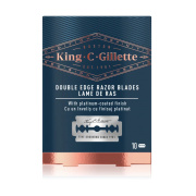 Gillette King C. Double Edge Safety Razor Blades