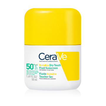 CeraVe Invisible Dry Touch Fluid Sunscreen SPF 50+