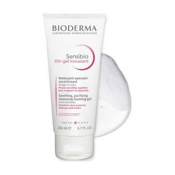 Bioderma Sensibio DS+ Soothing Purifying Cleansing Foaming Gel