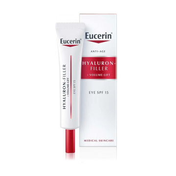 Eucerin Anti-Edad Hyaluron-Filler +Volume-Lift Eye Cream SPF 15