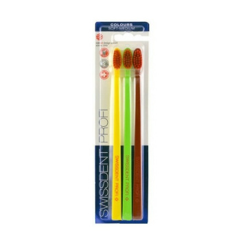 Swissdent Profi Colours Soft Medium Trio