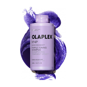 Olaplex No.4P Blonde Enhancer Purple Toning Shampoo