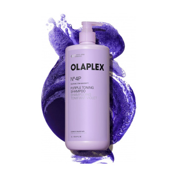 Olaplex No.4P Blonde Enhancer Purple Toning Shampoo