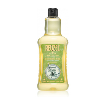 Reuzel 3-IN-1 Tea Tree Shampoo Conditioner Body Wash