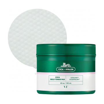 VT Cosmetics Cica Mild Toner Pad